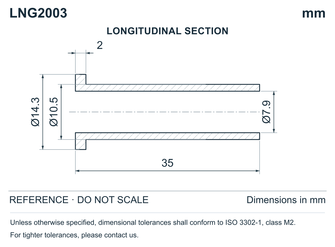 Wire Grommets - Long Neck profile reference; appearance varies with size and material