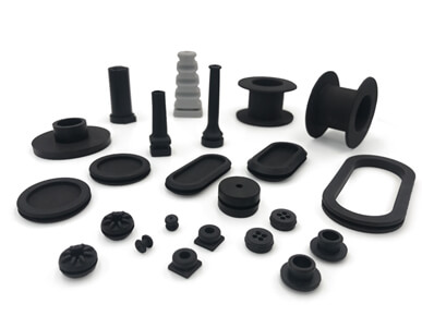 Assorted rubber reference profiles, not verified marine installation samples